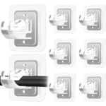 Gravity-Lock Curtain Holders