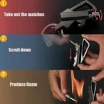 3-in-1 Tactical Survival Match | Permanent Kerosene Lighter & Bottle Opener - Image 5