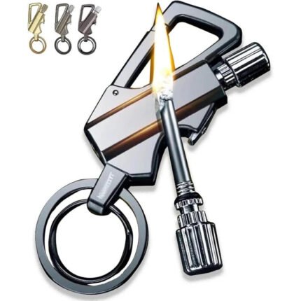 3-in-1 Tactical Survival Match | Permanent Kerosene Lighter & Bottle Opener