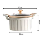 STARKEL™ Professional Series 8L Micro-Pressure Cooker - German Engineered Non-Stick Technology - Image 5